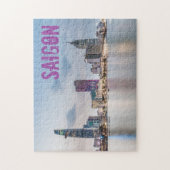Saigon (Ho Chi Minh City) HCMC Vietnam souvenir Legpuzzel (Verticaal)