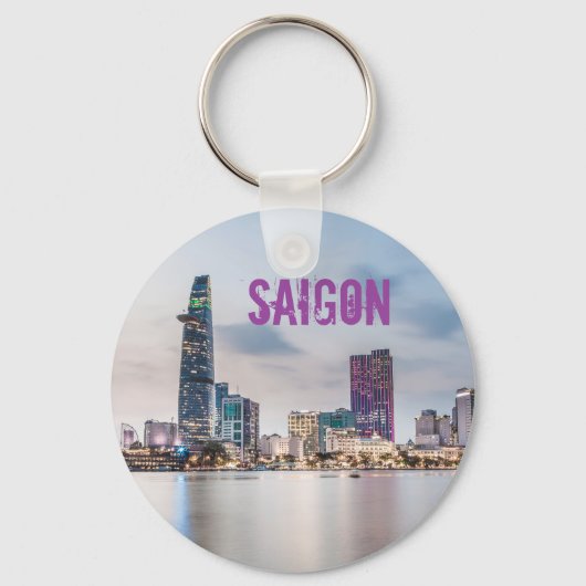 Saigon (Ho Chi Minh City) HCMC Vietnam souvenir Sleutelhanger (Voorkant)