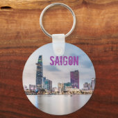Saigon (Ho Chi Minh City) HCMC Vietnam souvenir Sleutelhanger (Voorkant)