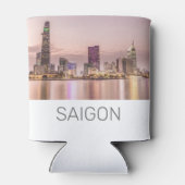 Saigon Ho Chi Minh City HCMC Vietnam Zonsondergang Blikjeskoeler (Achterkant)