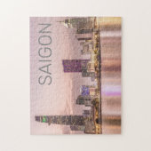 Saigon Ho Chi Minh City HCMC Vietnam Zonsondergang Legpuzzel (Verticaal)