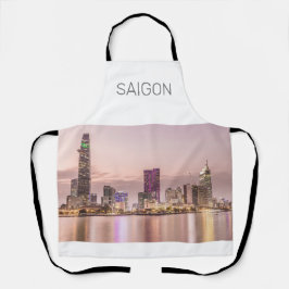 Saigon Ho Chi Minh City HCMC Vietnam Zonsondergang Schort