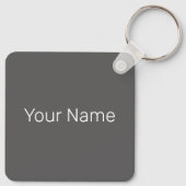 Saigon Ho Chi Minh City HCMC Vietnam Zonsondergang Sleutelhanger (Achterkant)