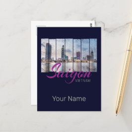 Saigon (Ho-Chi-Minh-Stadt) HCMC Vietnam Souvenir Briefkaart