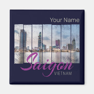 Saigon (Ho-Chi-Minh-Stadt) HCMC Vietnam Souvenir Magneet
