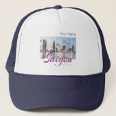 Saigon (Ho-Chi-Minh-Stadt) HCMC Vietnam Souvenir Trucker Pet (Voorkant)