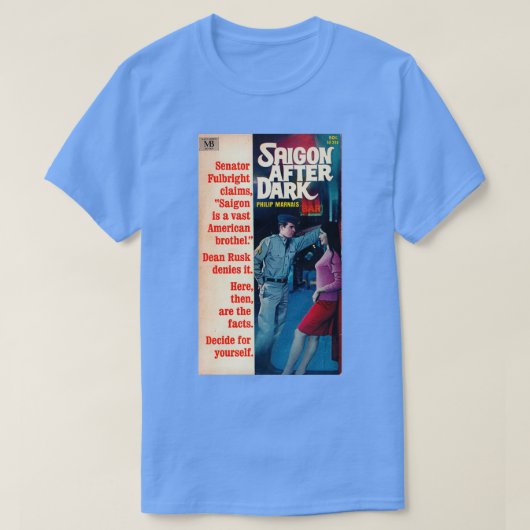 Saigon na donker t-shirt (Design voorkant)