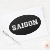 Saigon Ovale Sticker (Envelop)