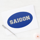 Saigon Ovale Sticker (Envelop)