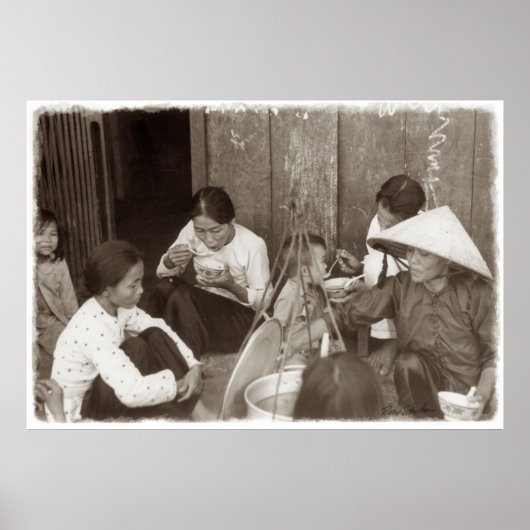 Saigon Vietnam 1968 A Poster (Voorkant)