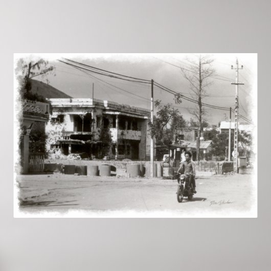 Saigon Vietnam 1968 B Afdruk Poster (Voorkant)