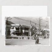 Saigon Vietnam 1968 B Print (Voorkant / Achterkant)