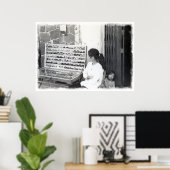 Saigon Vietnam 1968 C Afdruk Poster (Thuiskantoor)