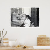 Saigon Vietnam 1968 C Afdruk Poster (Keuken)