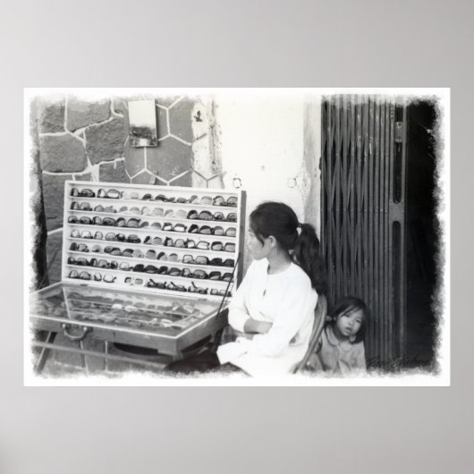 Saigon Vietnam 1968 C Afdruk Poster (Voorkant)