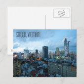 Saigon Vietnam Briefkaart (Voorkant / Achterkant)