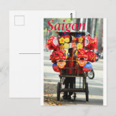 Saigon Vietnam Gelukkig Nieuwjaar Leeuw dans Briefkaart (Voorkant / Achterkant)