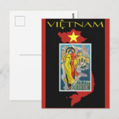  Saigon Vietnam reizen Briefkaart (Voorkant / Achterkant)