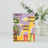 Saigon Vietnam reizen Briefkaart (Staand voorkant)
