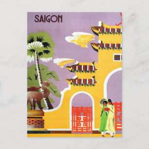  Saigon Vietnam reizen Briefkaart