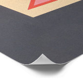 Saigon Vietnam Vintage Travel Poster (Hoek)