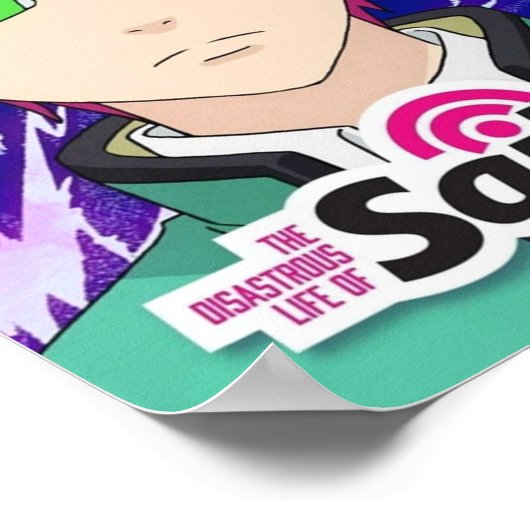 SAIKI K ANIME POSTER (Hoek)