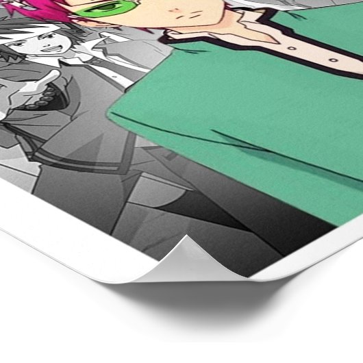 Saiki K Life Poster (Hoek)