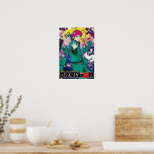 Saiki K Manga Hoesje Poster (Keuken)