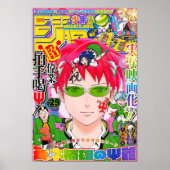 Saiki Kusuo In weekly Jump Poster (Voorkant)