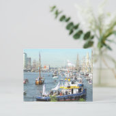 SAIL Amsterdam Boat Parade DIY Briefkaart (Staand voorkant)