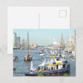 SAIL Amsterdam Boat Parade DIY Briefkaart (Voorkant / Achterkant)