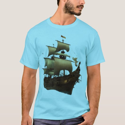 Sail and Anchor T-Shirt – Navigeren door de reis v (Voorkant)