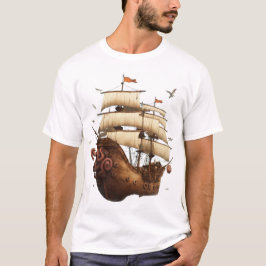 Sail and Anchor T-Shirt – Navigeren door de reis v
