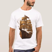 Sail and Anchor T-Shirt – Navigeren door de reis v (Voorkant)