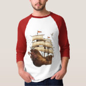 Sail and Anchor T-Shirt – Navigeren door de reis v (Voorkant)