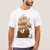 Sail and Anchor T-Shirt – Navigeren door de reis v (Voorkant)