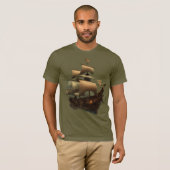 Sail and Anchor T-Shirt – Navigeren door de reis v (Voorkant volledig)