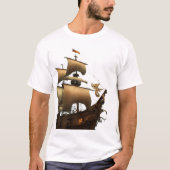 Sail and Anchor T-Shirt – Navigeren door de reis v (Voorkant)