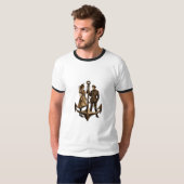Sail and Anchor T-Shirt – Navigeren door de reis v (Voorkant volledig)