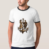 Sail and Anchor T-Shirt – Navigeren door de reis v (Voorkant)