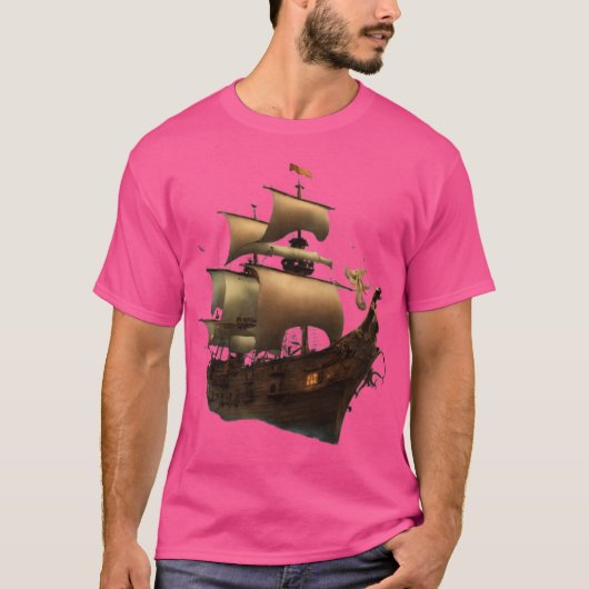 Sail and Anchor T-Shirt – Navigeren door de reis v (Voorkant)