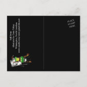 Sail Away - Abstract door Gene Foltuz Mini Print Briefkaart (Achterkant)