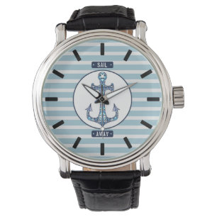 Sail Away Anchor – Nautisch horloge ontwerp
