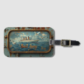 "Sail Away" Bagagelabel (Voorkant (horizontaal))