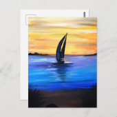 Sail Away Briefkaart (Voorkant / Achterkant)