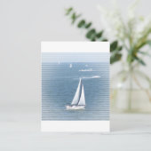 Sail Away Briefkaart (Staand voorkant)