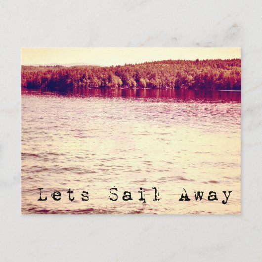 Sail Away Briefkaart (Voorkant)