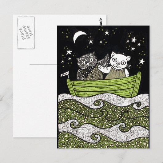 Sail Away Briefkaart (Voorkant / Achterkant)