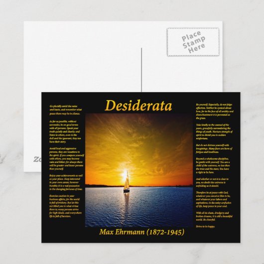 Sail Away Briefkaart (Voorkant / Achterkant)