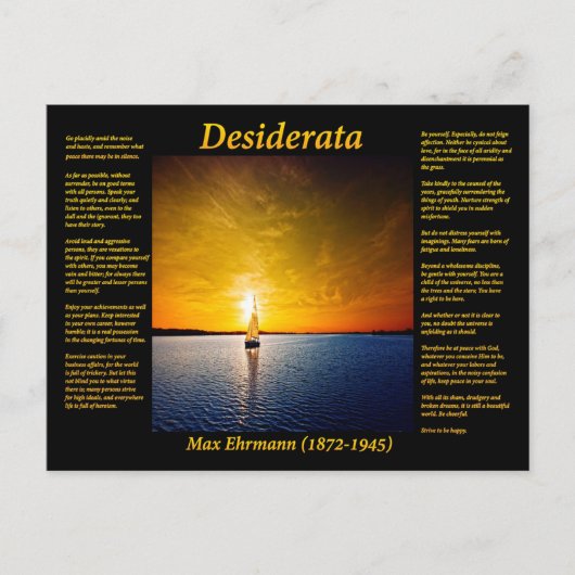 Sail Away Briefkaart (Voorkant)